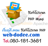 ขายโปรเจคสำเร็จรูปพร้อมใช้